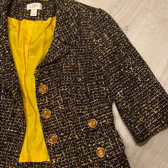 LOFT Tweed Blazer - Picture 1 of 5